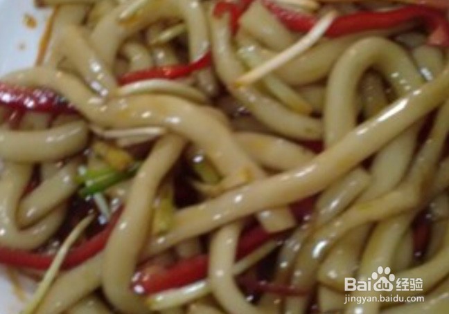 凉拌土豆粉的家常做法