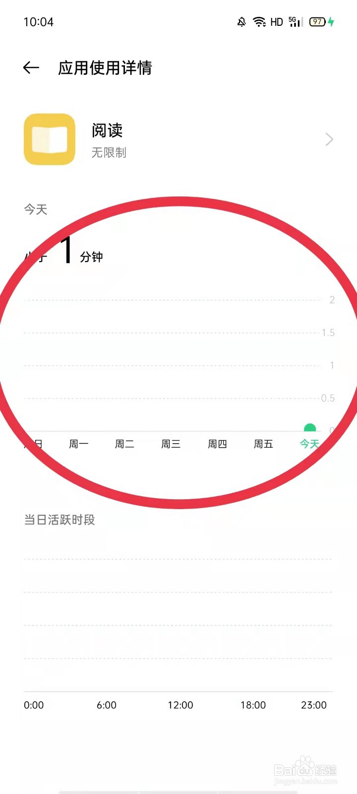 oppo手机怎么查看孩子阅读使用时长