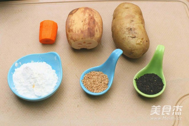 秋藕土豆饼 宝宝健康食谱