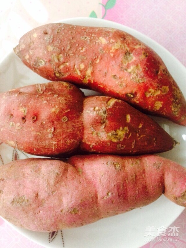 微波炉烤红薯