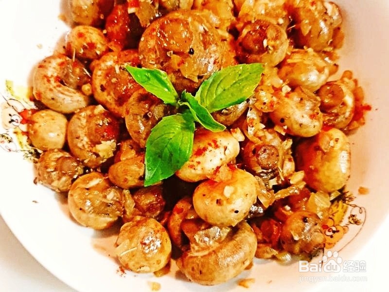 如何做香蒜奶油蘑菇
