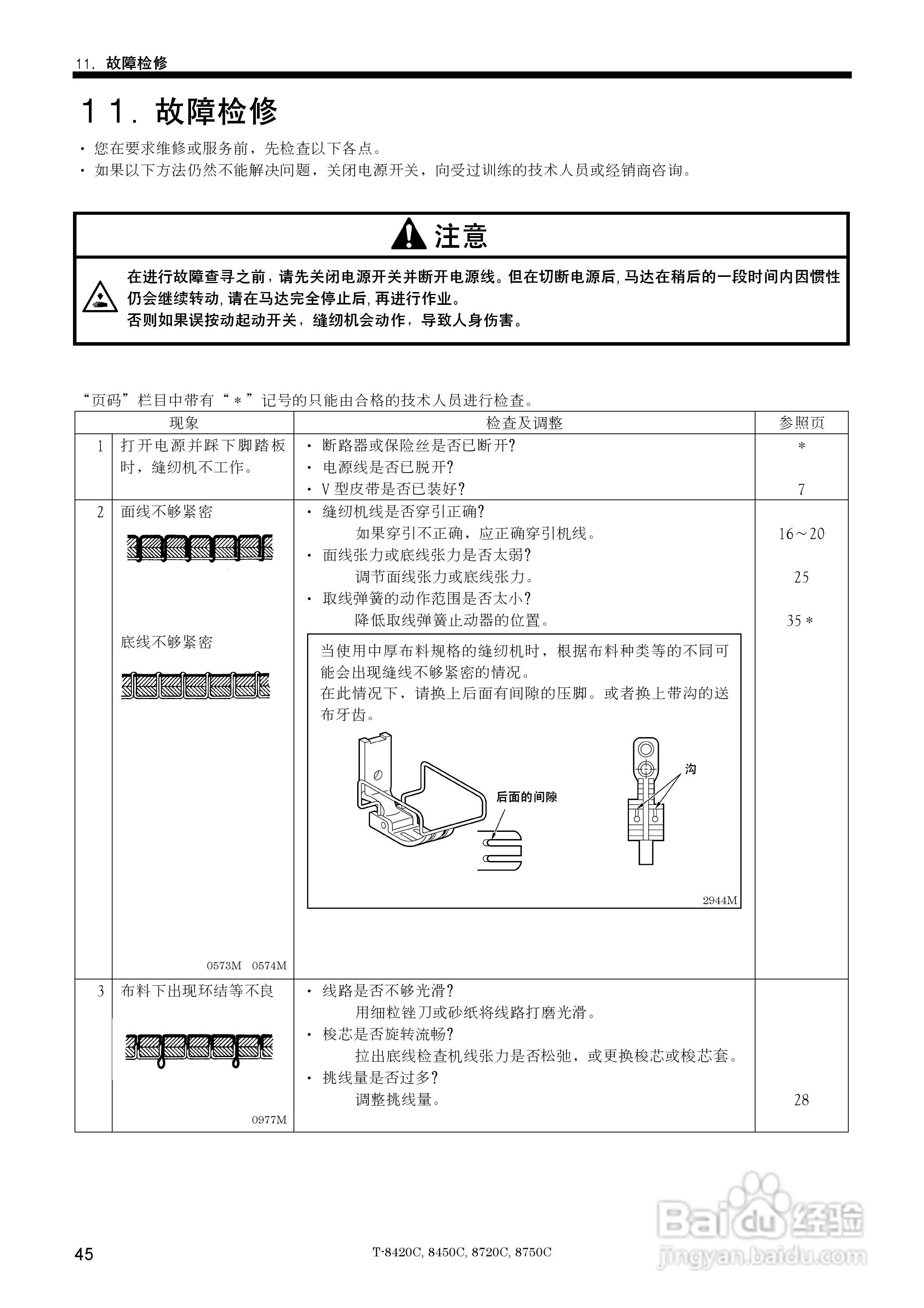 brother T-8420C缝纫机说明书:[6]
