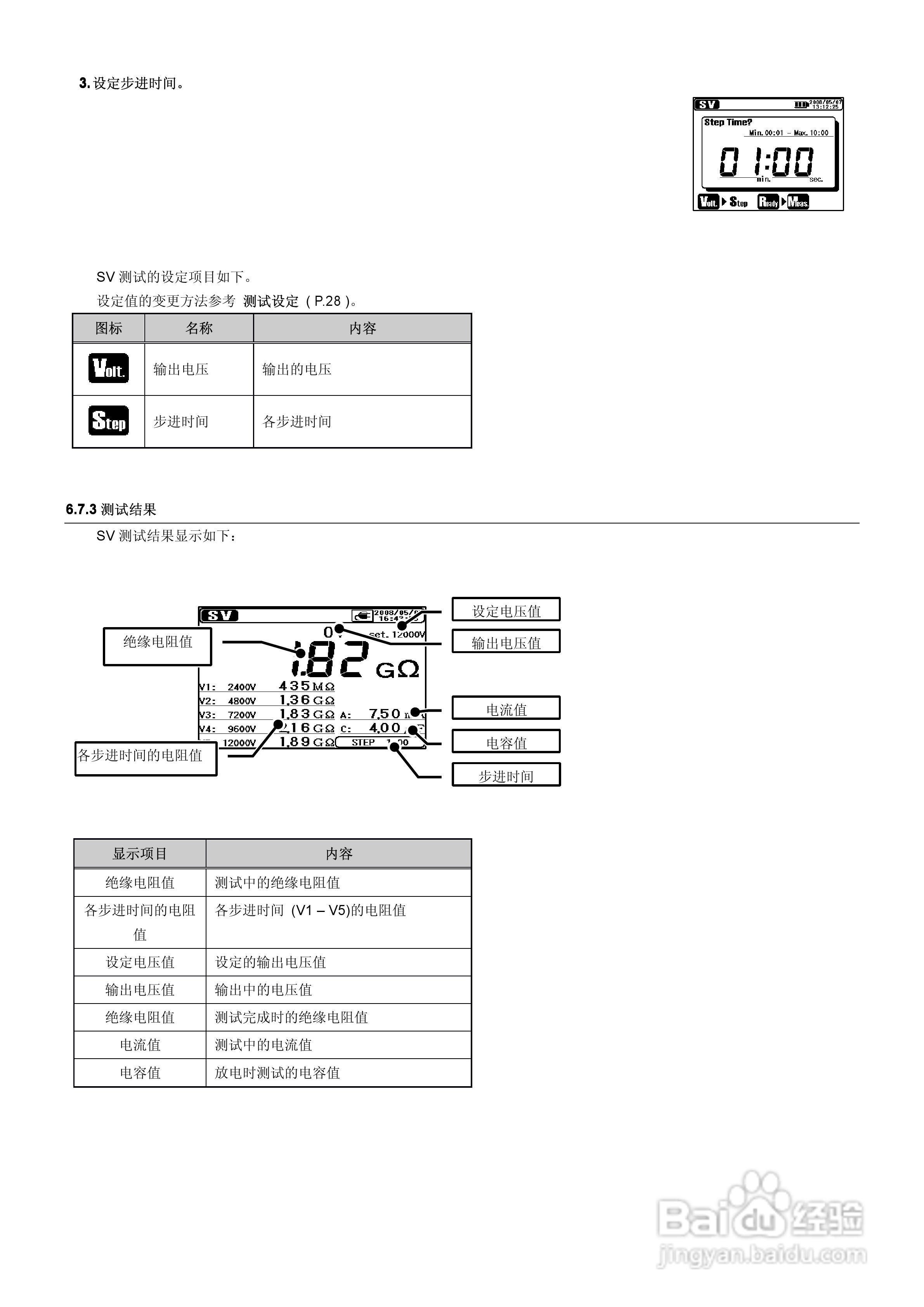 KYORITSU KEW3128高压数字绝缘电阻计使用说明书:[4]