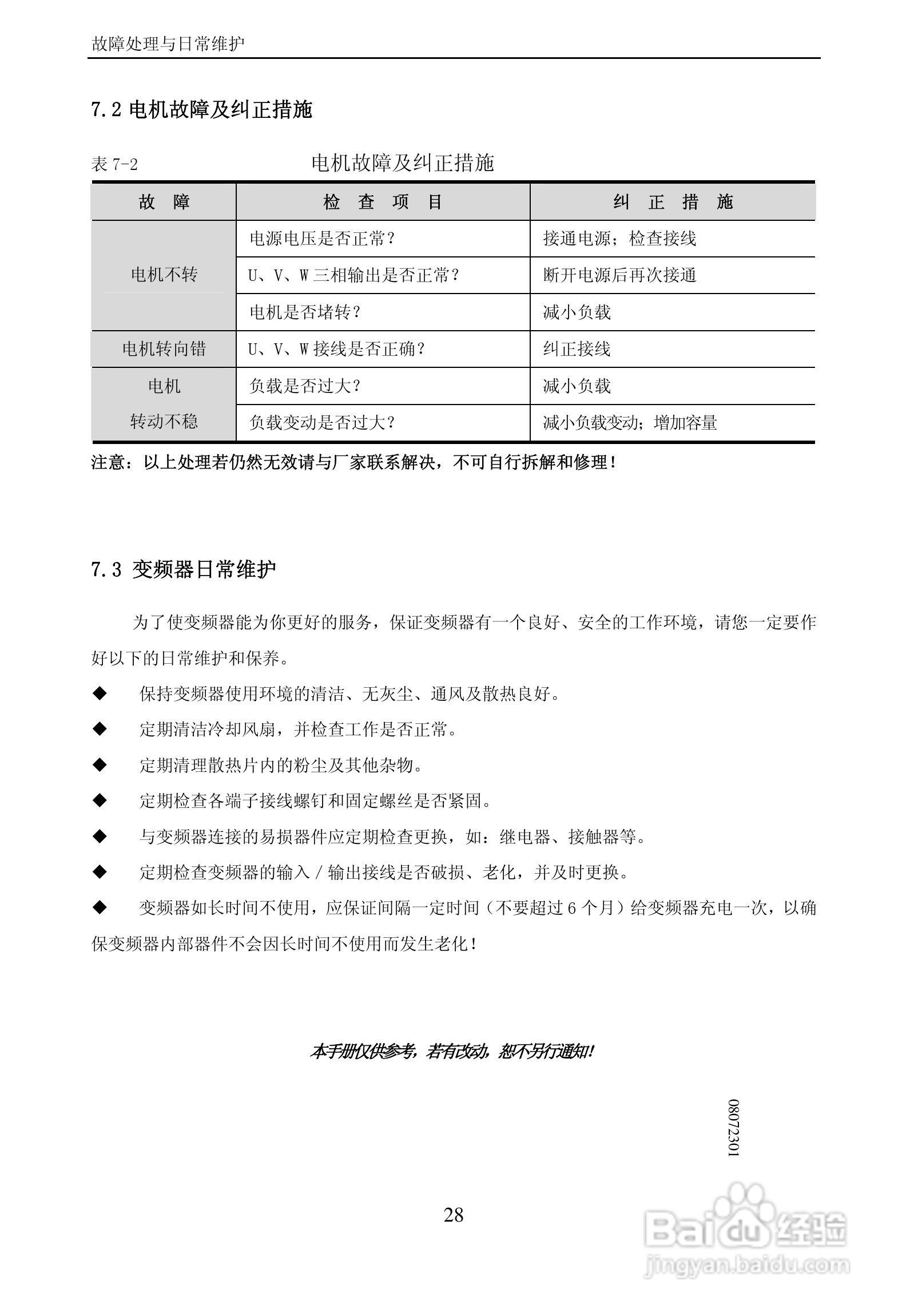 欧瑞LT2100-0007S2B变频器使用说明书:[3]