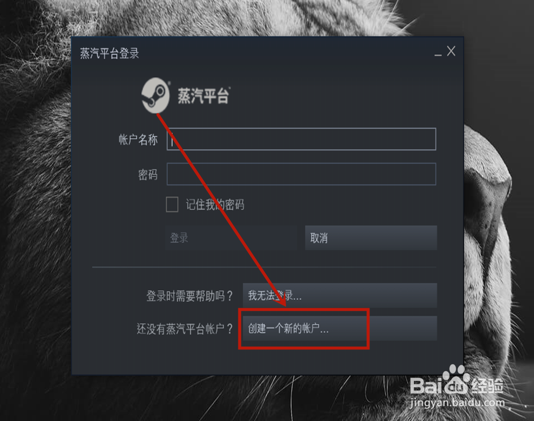 蒸汽平台账号注册