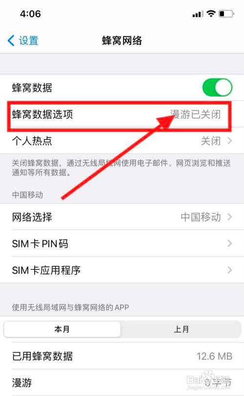 苹果手机设置低流量模式怎么做
