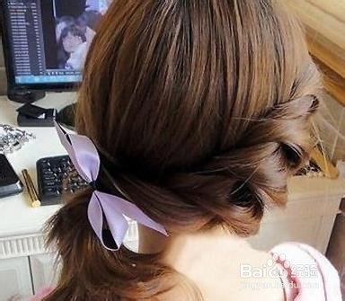 小清新扎发发型2