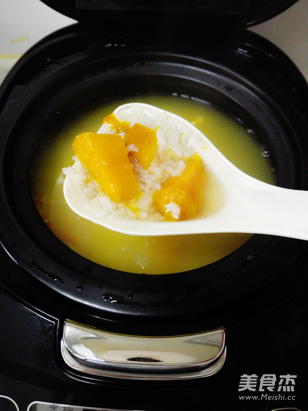 香糯南瓜粥的做法