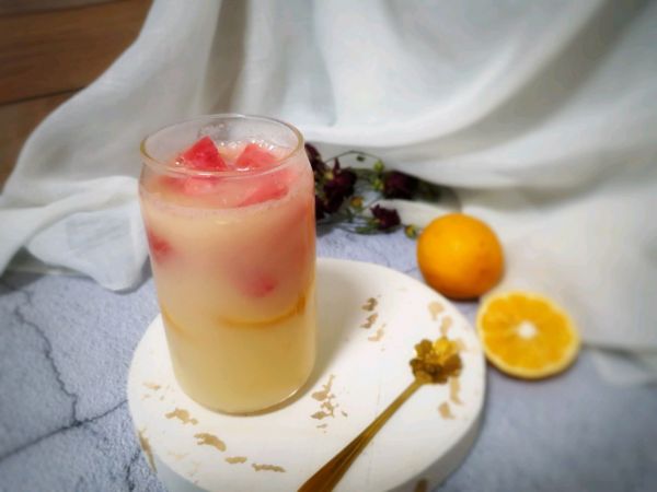 西瓜乳酸菌气泡饮