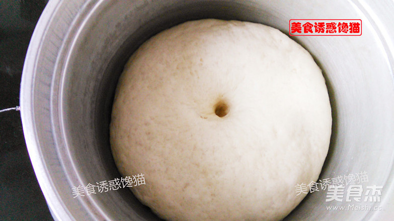 红糖戗面开花馒头