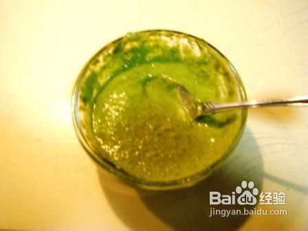 绿酱虾球螺丝面