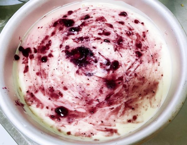 蓝莓酸奶冻芝士
