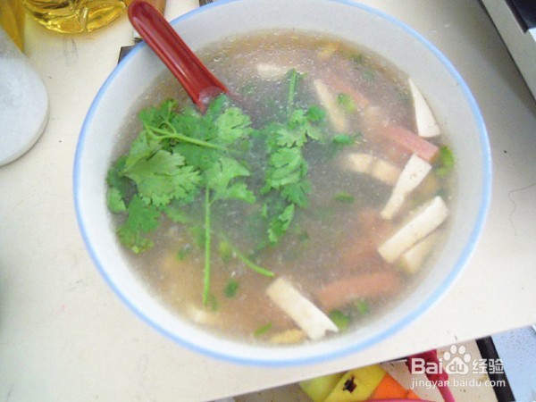 怎么做豆腐火腿羹
