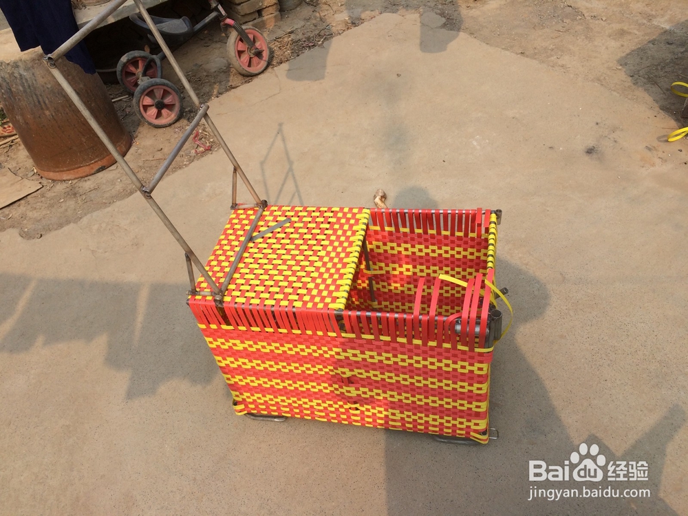 翟福会手工编制钓箱的方法