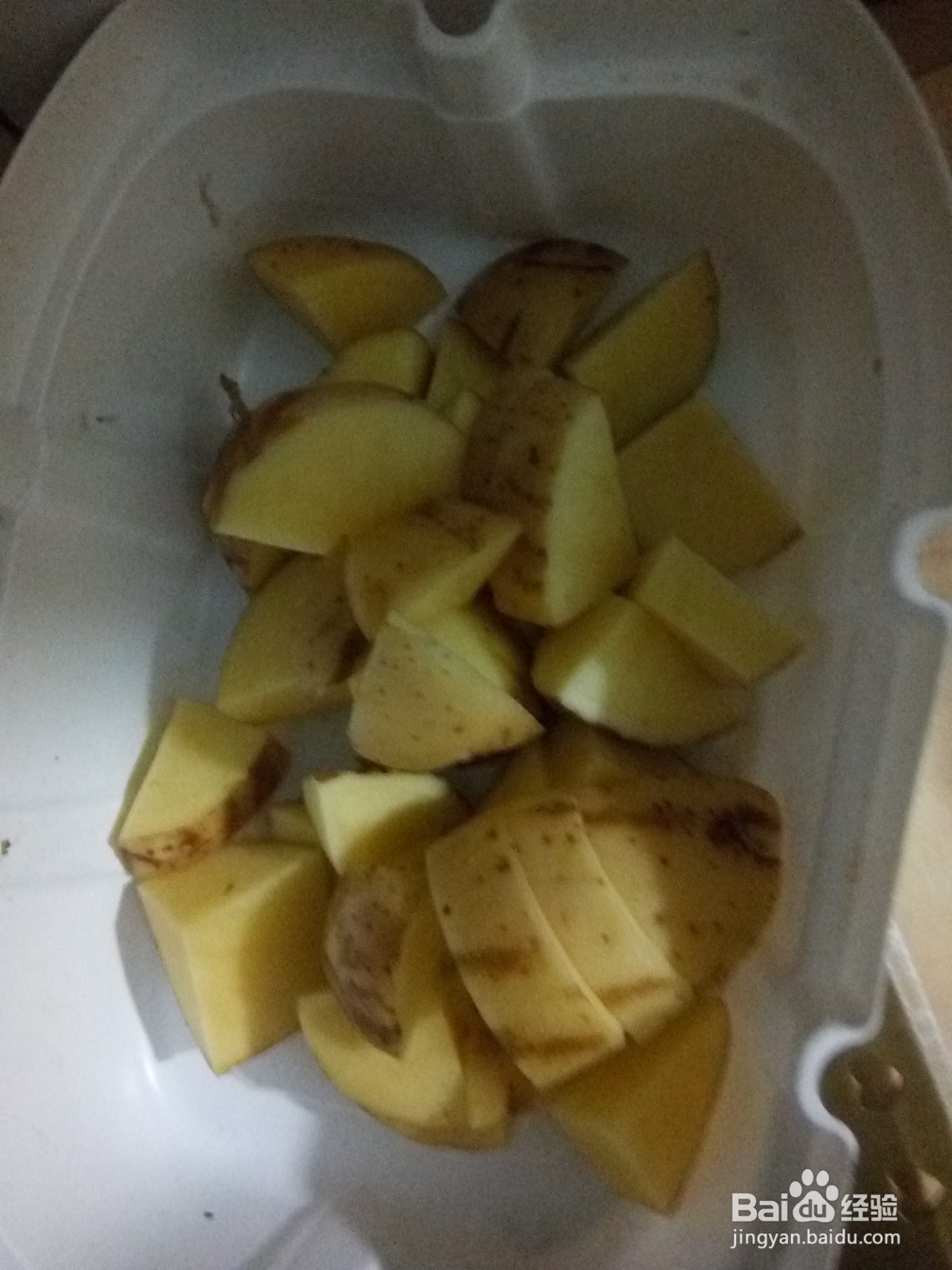 土豆豆角炖茄子