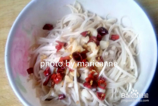 凉拌金针菇的做法