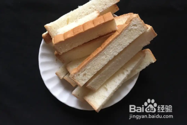 蒜香吐司条的做法