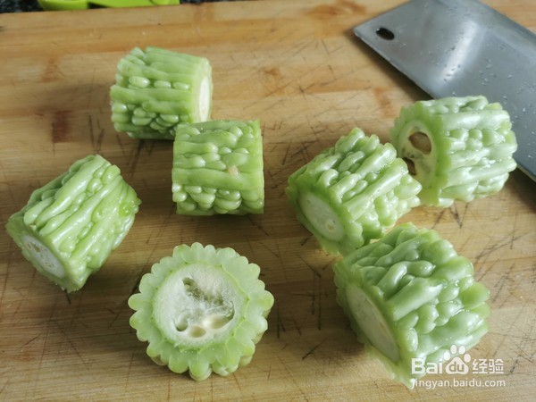 苦瓜酿肉的做法