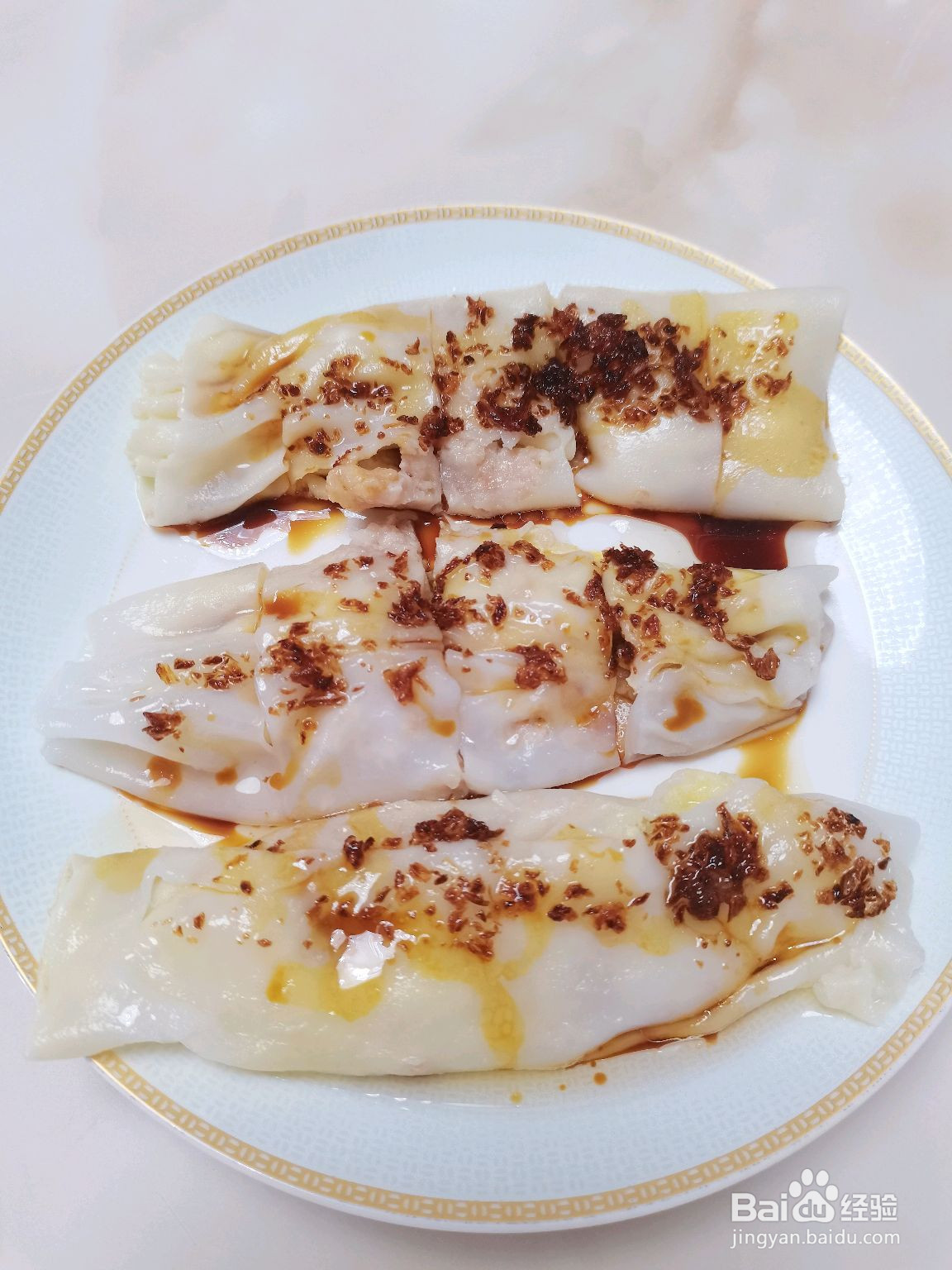 周末自制蒸肠粉的做法