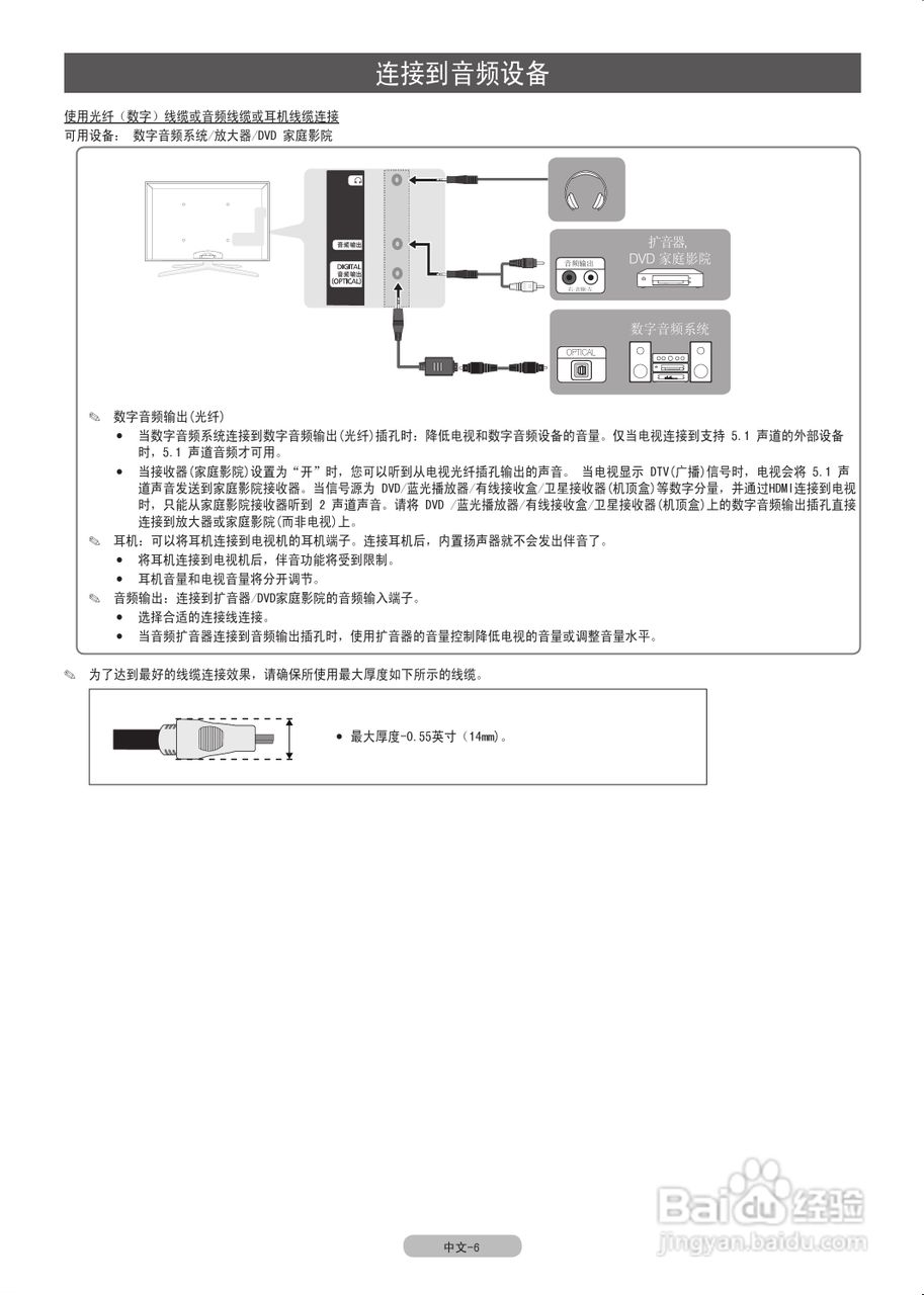 三星UA65C8000XF液晶彩电使用说明书:[1]