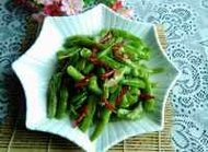 用好油做好菜——清炒四季豆