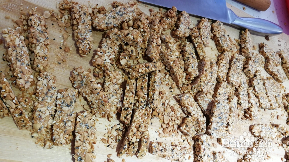 心心念念的花生芝麻糖