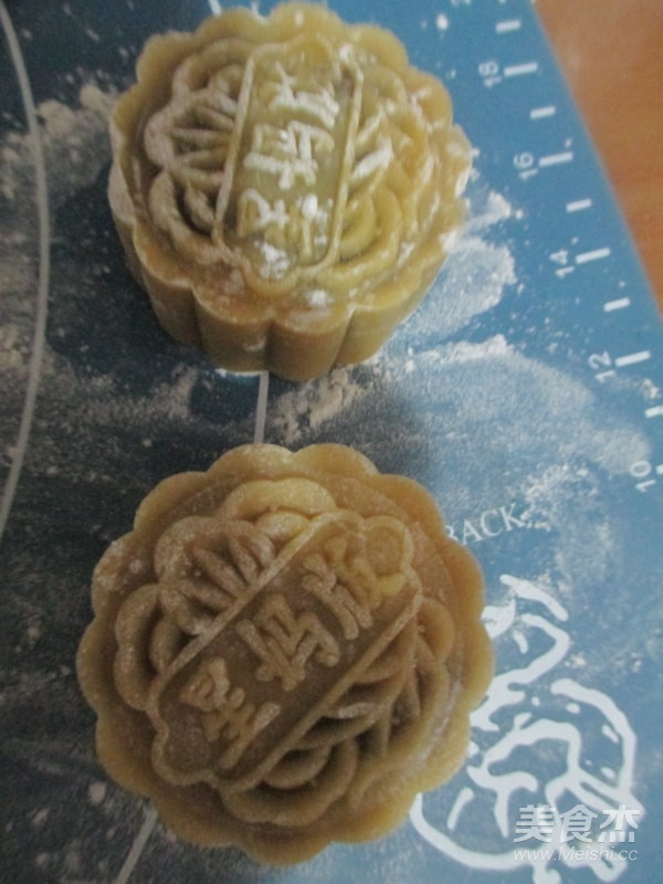 广式豆沙板栗月饼