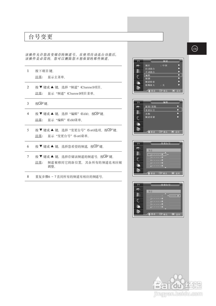 三星SP61L2HX彩电使用说明书:[3]