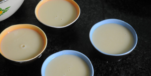 豆浆布丁的做法