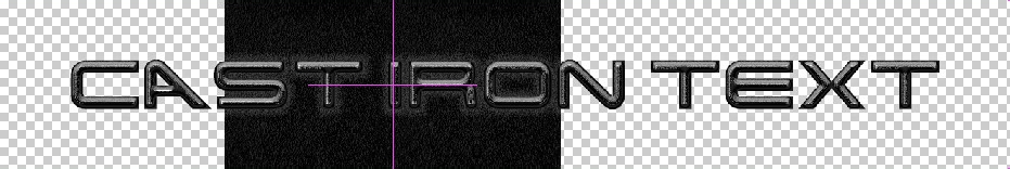 铸铁文字效果(Photoshop的教程)