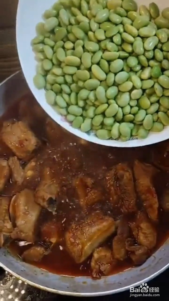 如何制作毛豆烧排骨