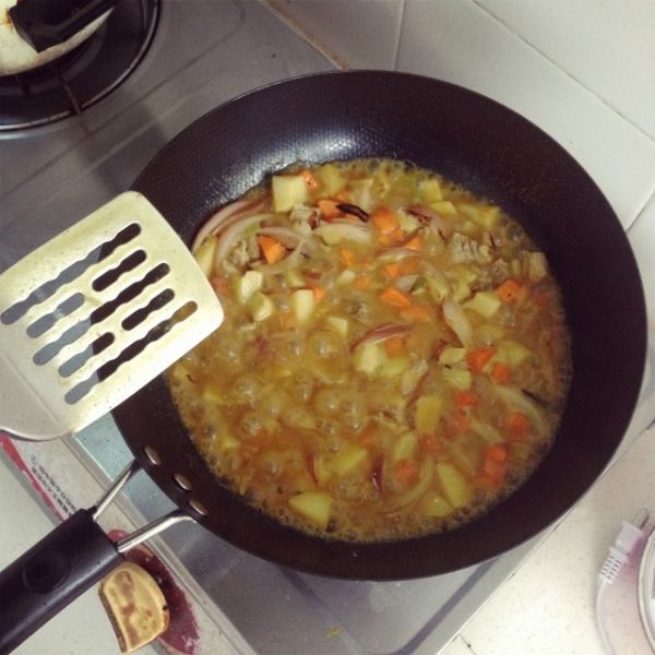 黄金牛肉咖喱饭