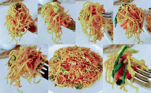 酱油培根蛋裹面