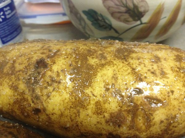 原味海盐烤土豆