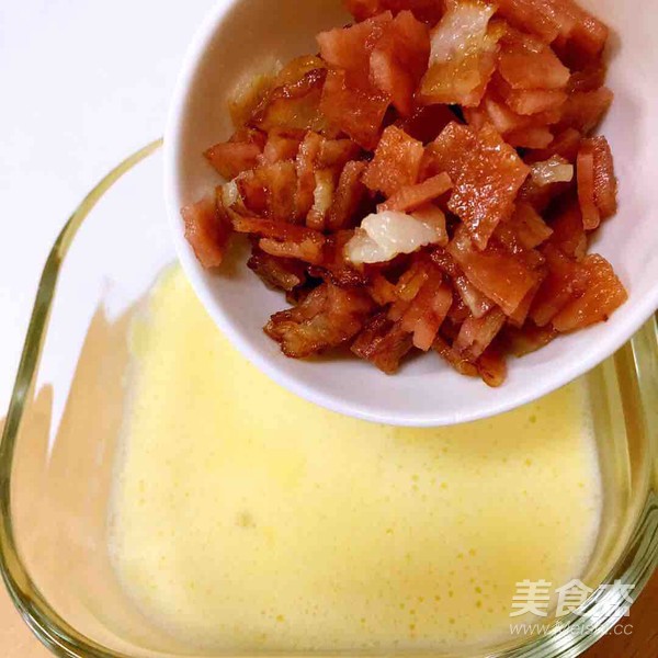 宝宝辅食  培根香葱鸡蛋饼
