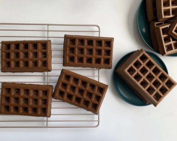 巧克力糯米华夫饼