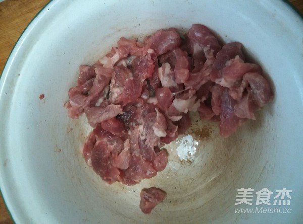 佛手瓜炒肉丝