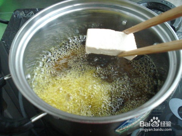 糖醋芝麻豆腐的做法