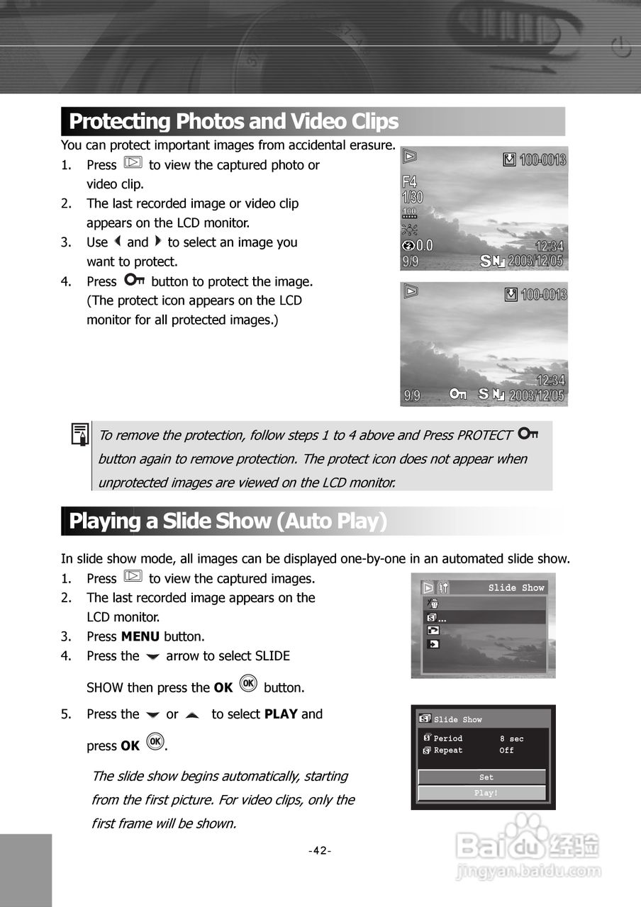 JENOPTIK JD 6.0 z3 MPEG4数码相机说明书:[5]