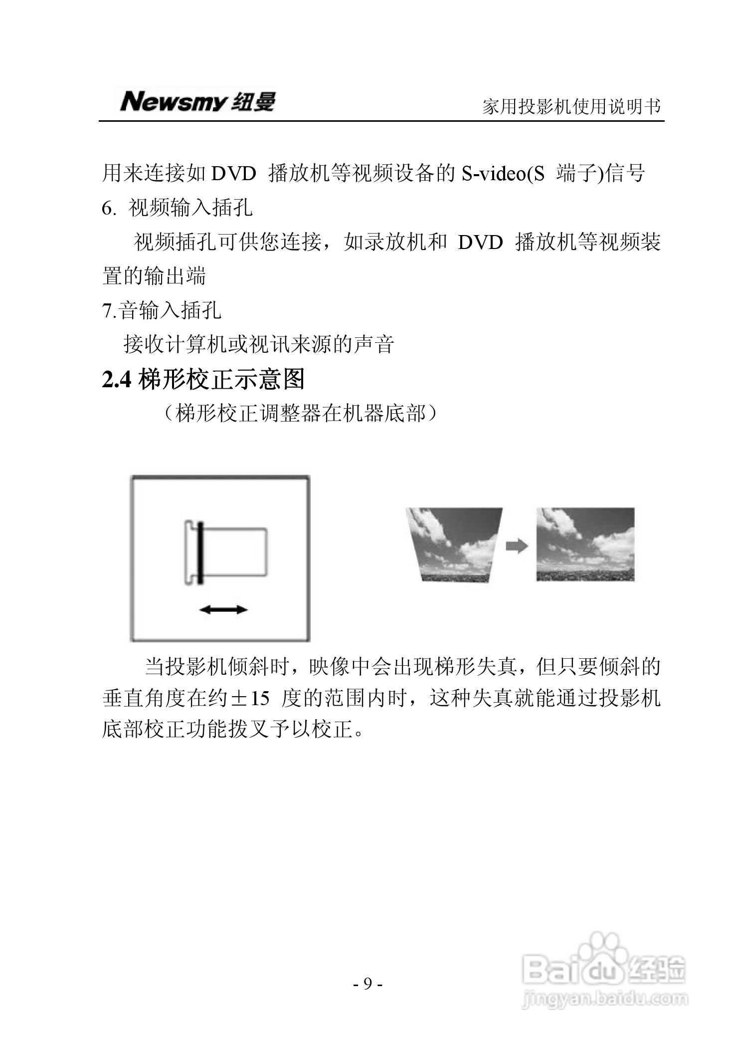 纽曼投影机:NM-PH01说明书:[2]