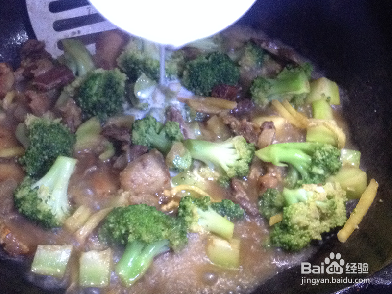 怎么做西兰花炒肉片