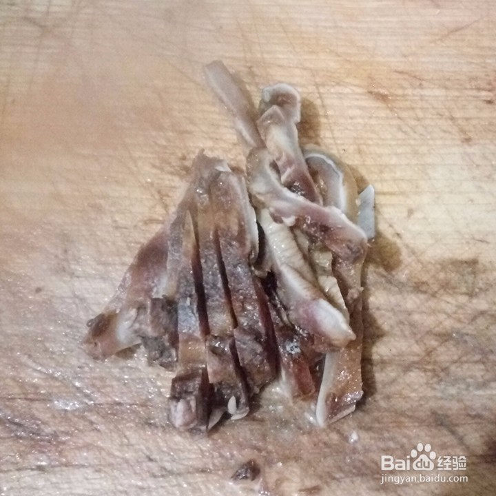 牛杂炒油菜的家常做法