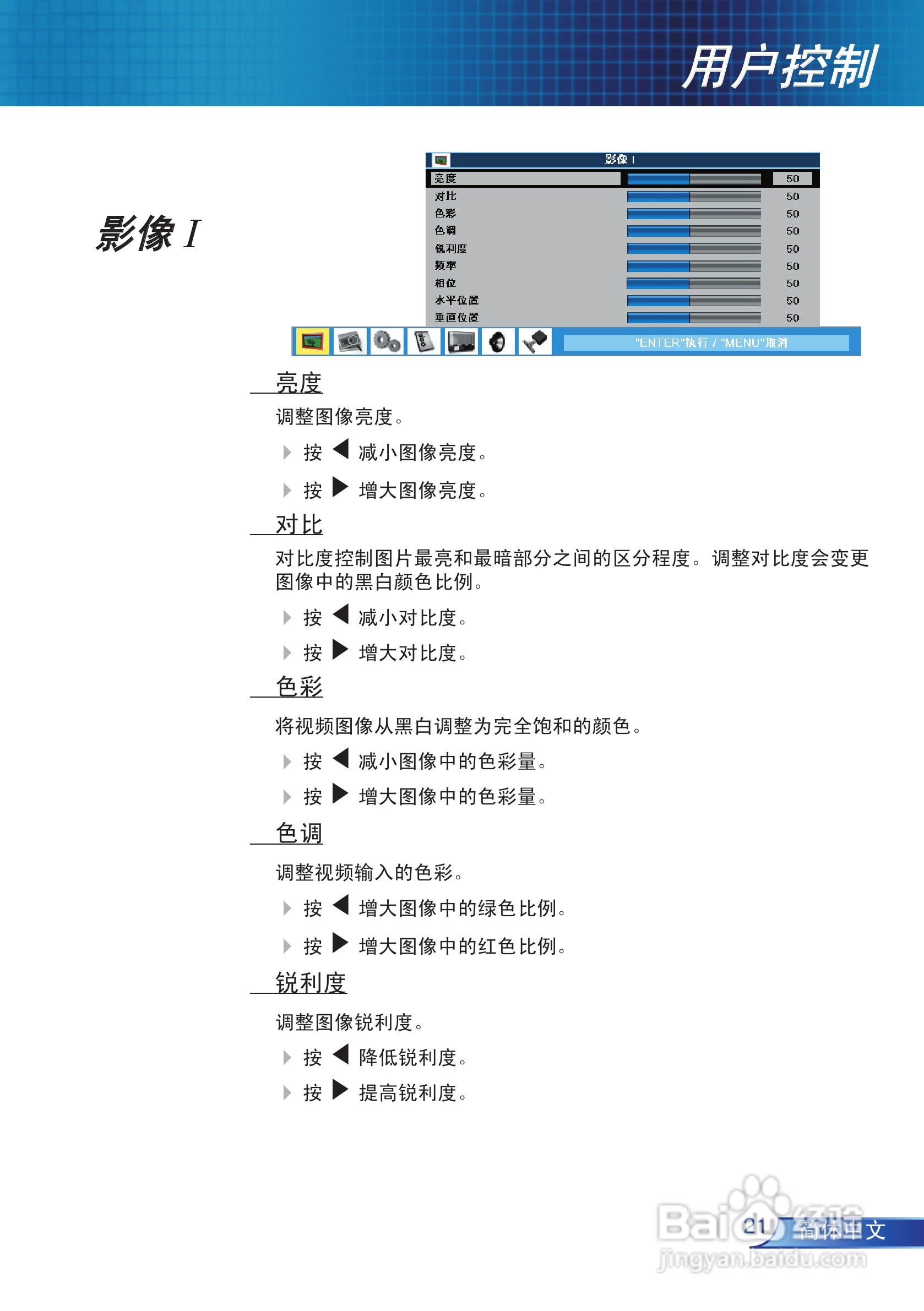 奥图码 EP910投影机说明书:[3]