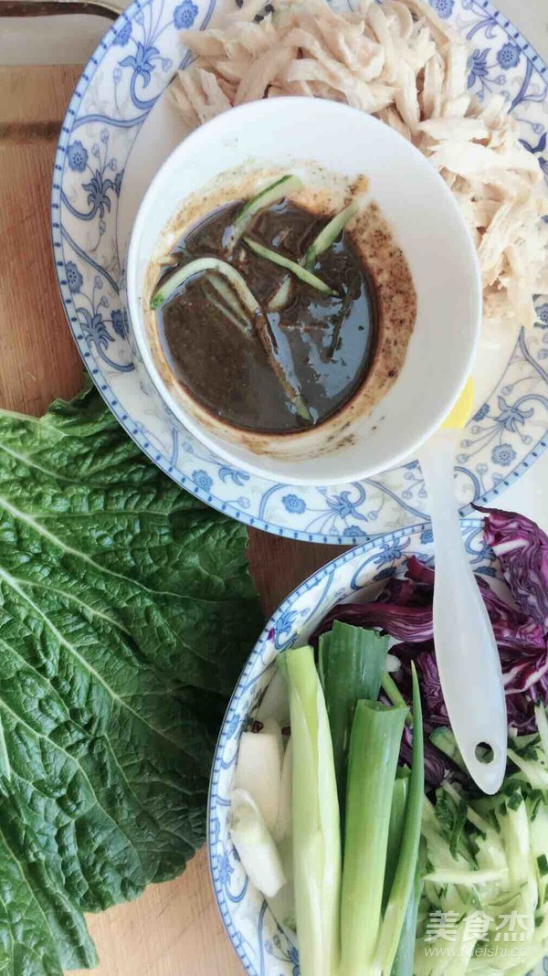 新手也会做的减脂鸡肉菜卷