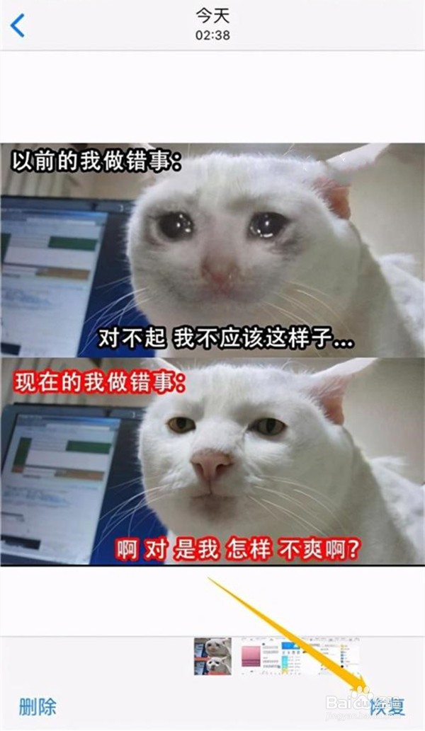 苹果手机恢复删除视频的方法