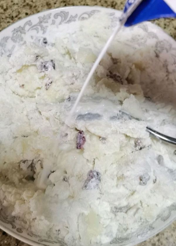 蔓越莓山药小饼