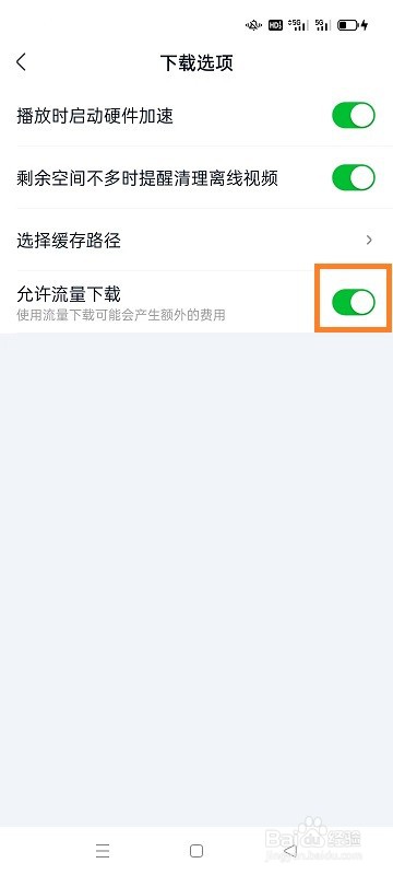 爱奇艺极速版如何开启允许流量下载