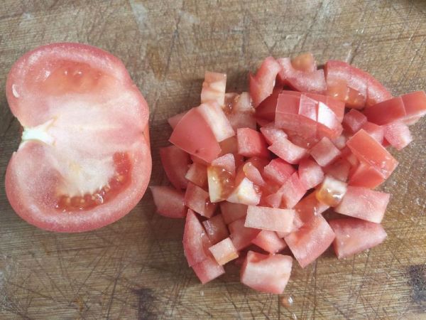 番茄火腿鸡蛋意大利面