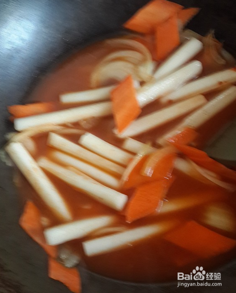 韩式香辣小年糕