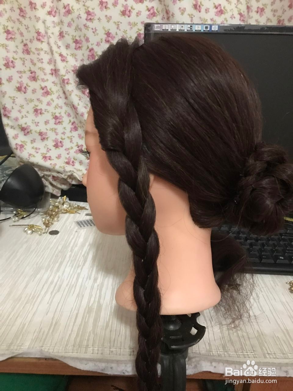 中年怎样盘头好看